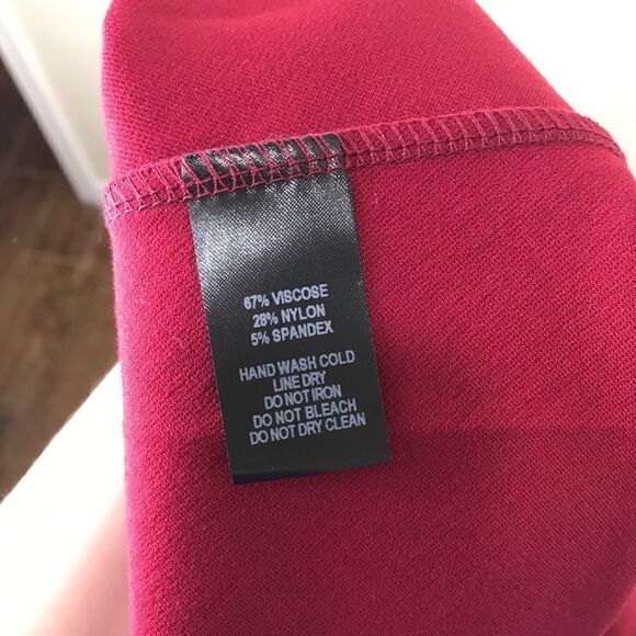 Lulus Maroon Open Back Criss Cross Mini Dress LRG - Picture 7 of 8